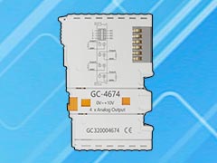 GC-4674型4路0V～+10V電壓模擬量輸出IO(12位）